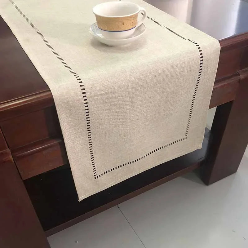 Linen Table Runner 13 X 72 Inches For Dining Wedding Decor