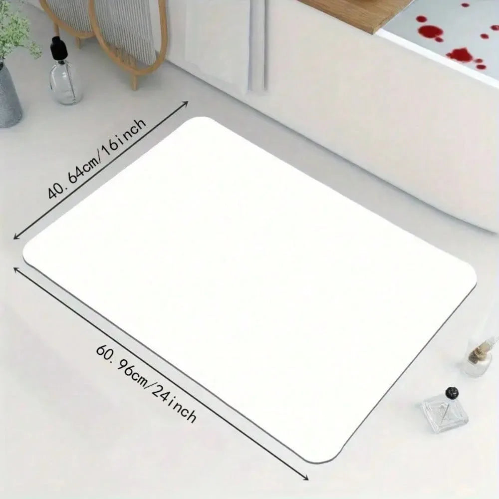 Nautical Doormat Anchor Rug Coastal Welcome Mat Outdoor Indoor Non Slip Front Door Decor Beach House Marine Bathroom Mat