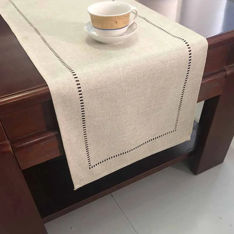 Linen Table Runner 13 X 72 Inches For Dining Wedding Decor