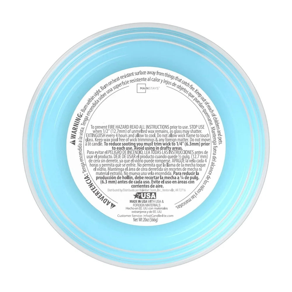 Salted Sea Spray Scented Candle 20oz Glass Jar Long Burn