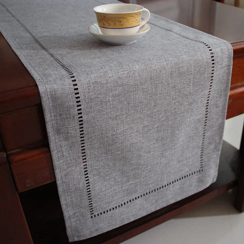 Linen Table Runner 13 X 72 Inches For Dining Wedding Decor