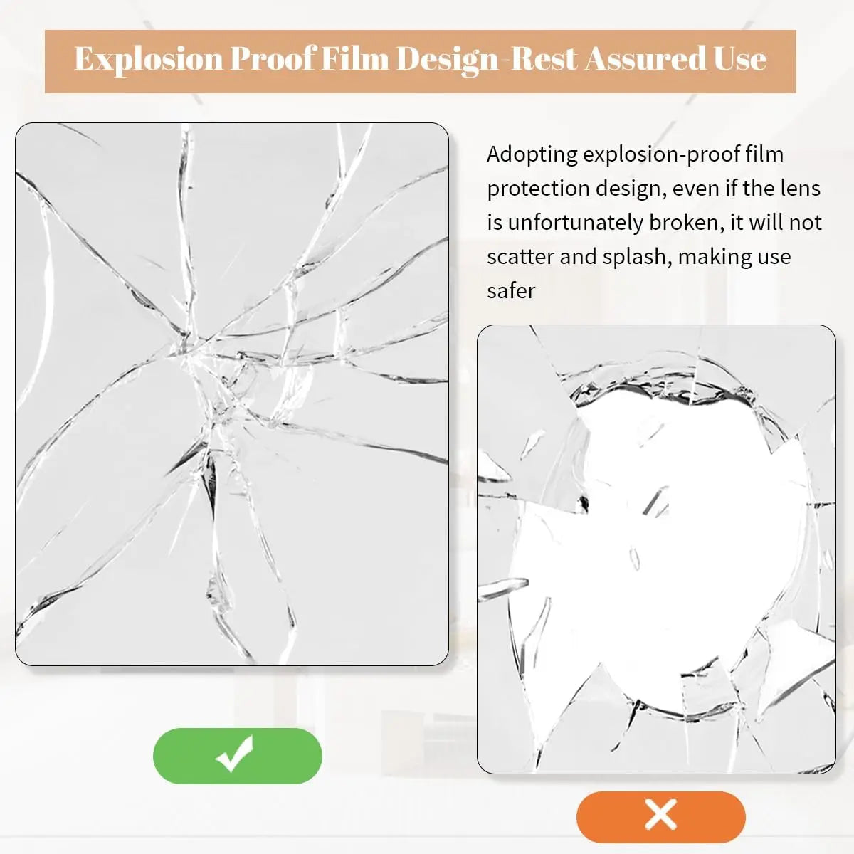 20 By 28 Inches Rectangular Aluminum Frame Wall Mounted Bathroom Mirror