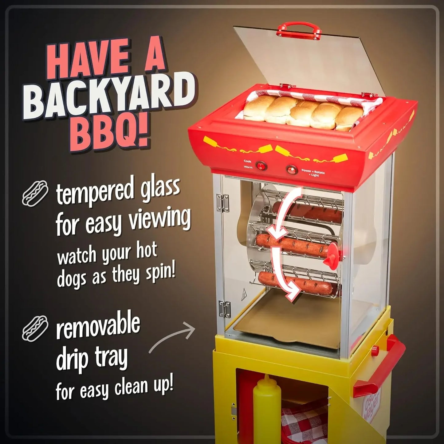 Oscar Mayer Hot Dog Ferris Wheel Retro Style Grill Machine